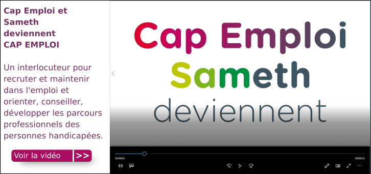 Cap Emploi Sameth deviennent CAP EMPLOI