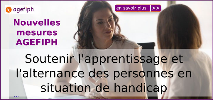 Soutenir l'apprentissage et l'alternance des personnes en situation de handicap