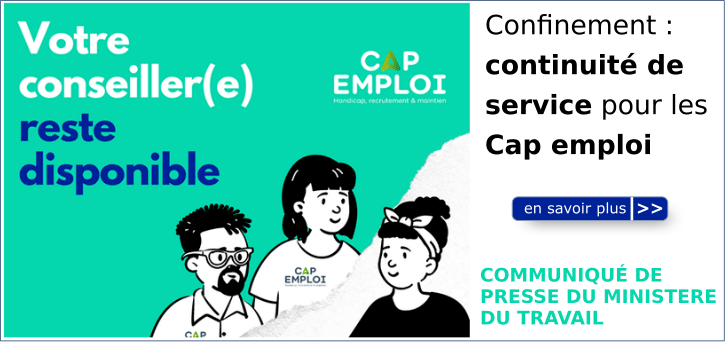 Le service public de l'emploi, les organismes de formation et les Centres de Formation d'Apprentis (CFA) poursuivent leur mission pendant le confinement.