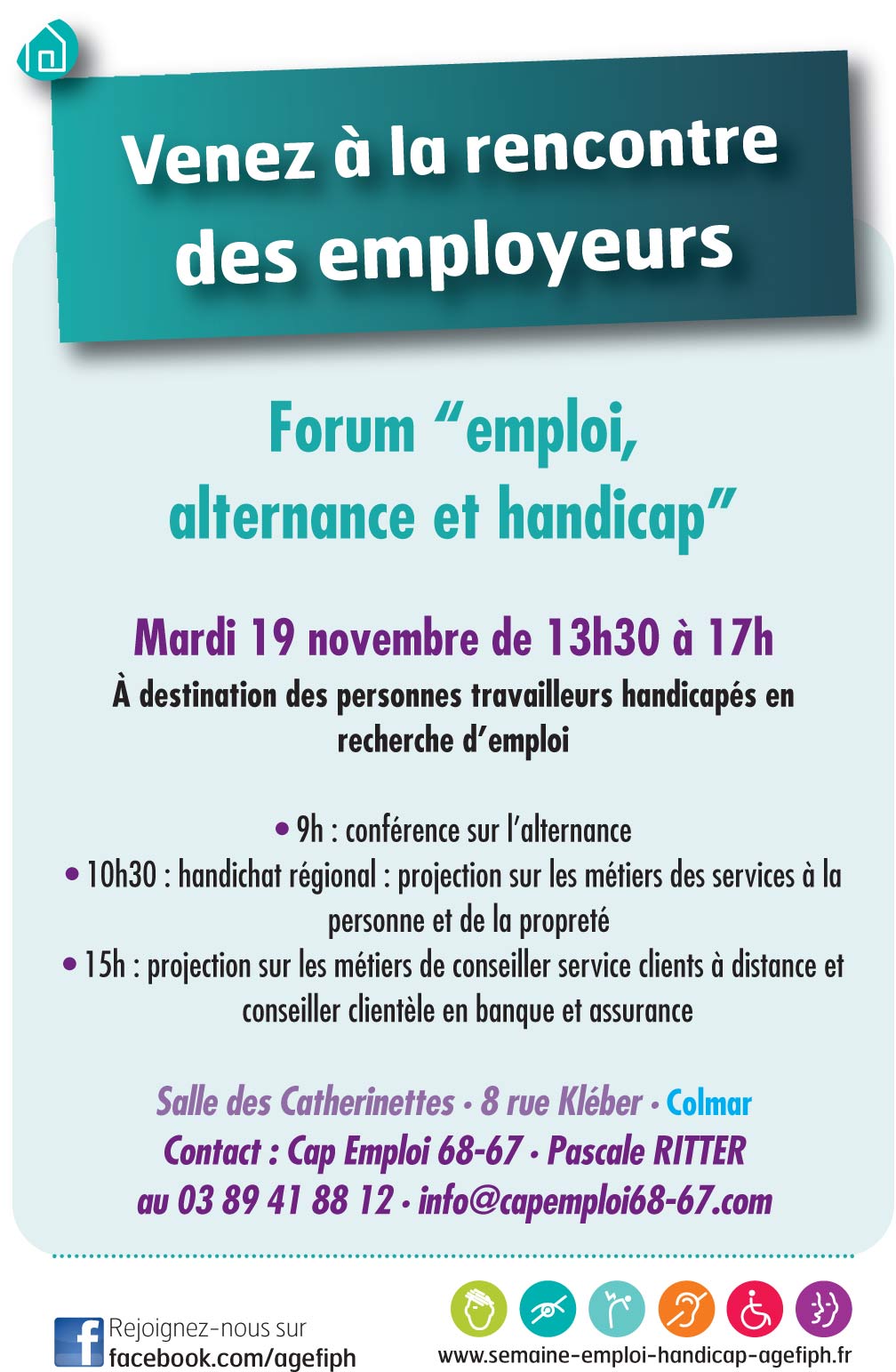 Semaine pour l�emploi des personnes handicap�s novembre 2013 (SEPH)