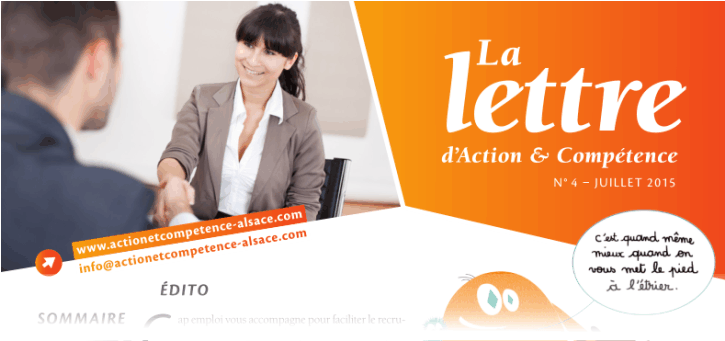 La lettre d'Action et Comp�tence N�4 - juillet 2015
